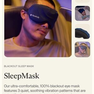 Therabody SleepMask for eye relaxation